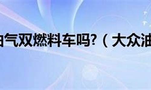 2023油气双燃料汽车有哪些_2023油气双燃料汽车有哪些呢